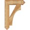 Ekena Millwork Westlake Arts & Crafts Rough Sawn Bracket, Western Red Cedar, 4"W x 18"D x 26"H BKT04X18X26WTL03RWR - alternate 3
